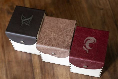 Customizable Real Leather Commander Deck Boxes - Etsy | Etsy, Deck boxes, Deck box