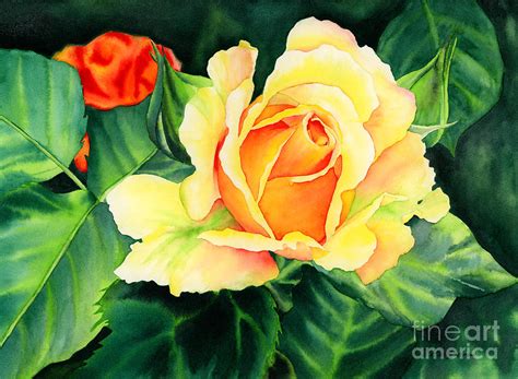 Yellow Roses Painting by Hailey E Herrera - Fine Art America