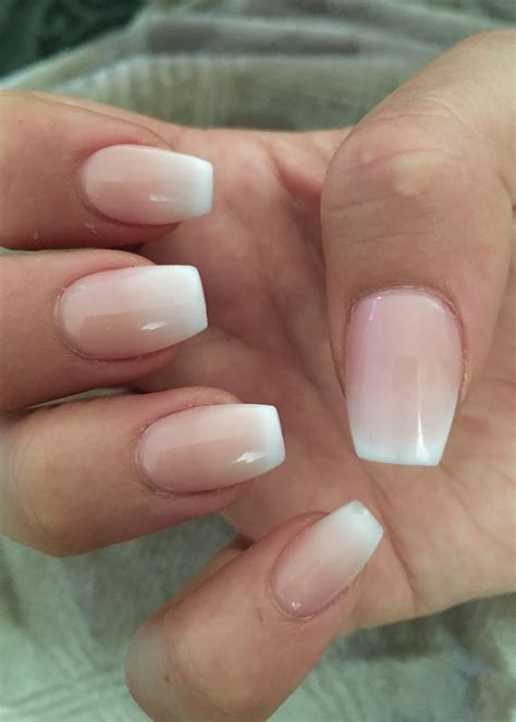 Ombré gel | Basic nails, Ombre gel nails, Short gel nails