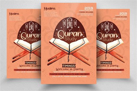 Ramadan Quran Study Flyer | Ramadan quran, Flyer, Flyer design