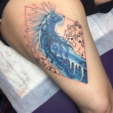 Princess Mononoke Forest Spirit by Kimberly Wall - Black Rabbit Tattoo, Richmond, VA | Princess ...