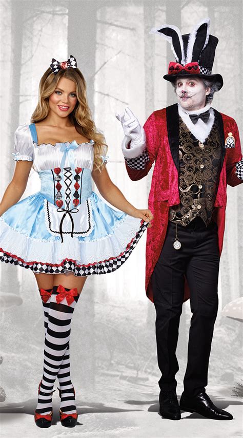 Beyond Wonderland Couples Costume, Beyond Wonderland Costume, Down the Rabbit Hole Costume ...