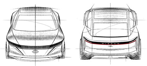 Nissan IMs Concept Car: Design Sketches