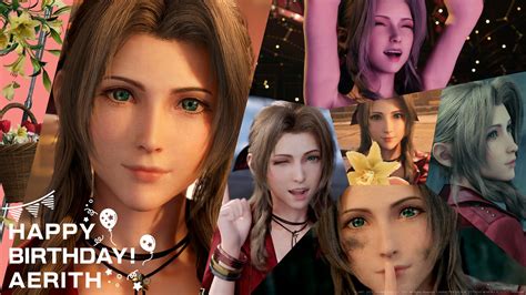 Aerith's Birthday Celebrated by Fans as We Wait For FF7 Remake Part 2