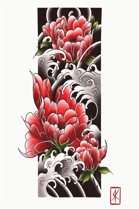 Irezumi tattoo sketch for jrise Thank your for your trust | Japanese flower tattoo, Japanese ...