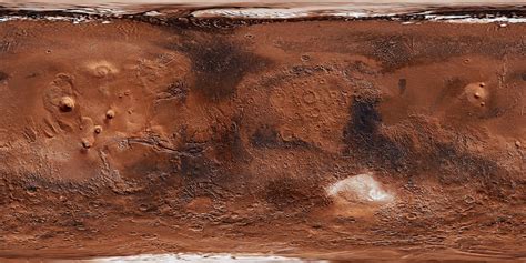 Space. It's... It's...: New Mars Map