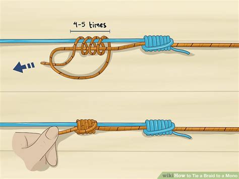 Simple Ways to Tie a Braid to a Mono: 11 Steps (with Pictures)