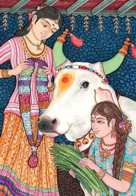 Sacred Gems • Posts Tagged ‘Symbolism’ Cow Illustration, Hindu Worship ...