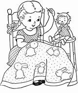 Sewing Coloring Pages At GetColoringscom  Free Printable Colorings sketch template