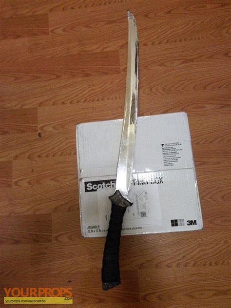 The Strain Nora Martinez's stunt silver sword original TV series prop