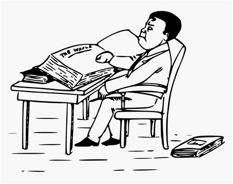 Man Reading Books Clip Arts - Man Reading Book Clipart Black And White ...