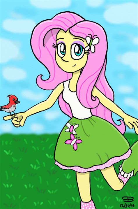 Equestria Girls - Fluttershy by AeroRanger100 on Newgrounds