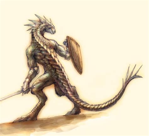 Lizardman by Yamatohekatsue on DeviantArt