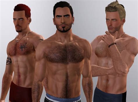 Custom body hair overlay by TummyZa | Sims 4 body hair, Sims 4 body mods, Body hair