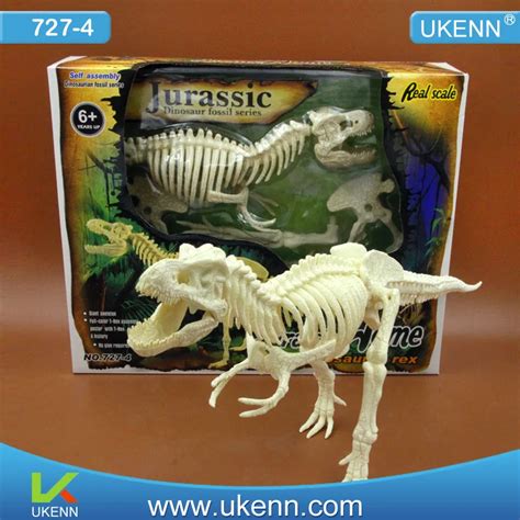 Big Size 50cm 4D Assembled Dinosaur Dinosaur Skeleton Model-in Action & Toy Figures from Toys ...