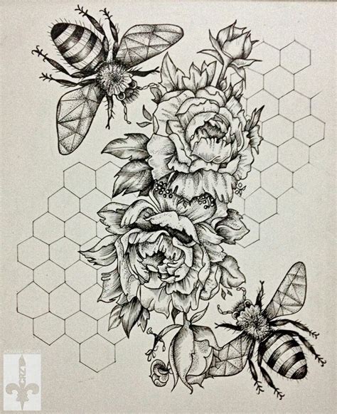 Pin by LENANEL on tattoo | Bee art, Body art tattoos, Bee tattoo