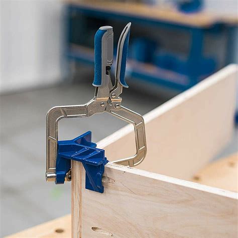 1PC 90 Degree Right Angle Woodworking Clamp Picture Frame Corner Clip Hand Tool Clamps for ...