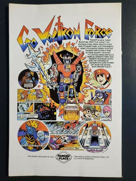 | Voltron #1 (1985) Modern Comics NM 1st App Voltron in US Comics Key issue|