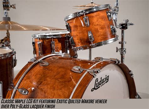 Ludwig Classic Maple Drum Sets – Elevated Audio