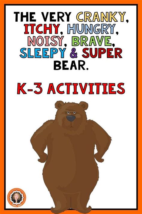 The Very Cranky Bear Book Series Activities and Art | The very cranky ...