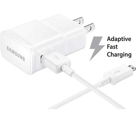 Adaptive Fast Charger Compatible with Amazon Fire HD 10 [Wall Charger + 5 Feet USB Cable] WHITE ...