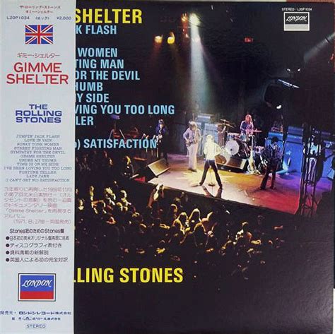 The Rolling Stones - Gimme Shelter (1982, Vinyl) | Discogs