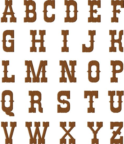 5 Country Font Styles Images - Country Western Font Styles, Western Style Font Alphabet and ...