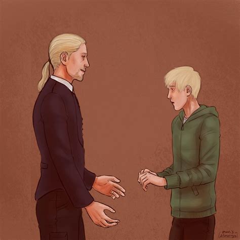 Draco and Scorpius Harry Potter Cursed Child, Cute Harry Potter, Images Harry Potter, Harry ...