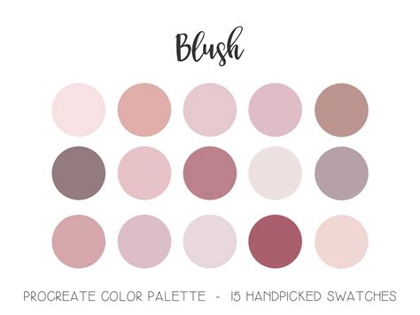 Blush Pink Color Swatch