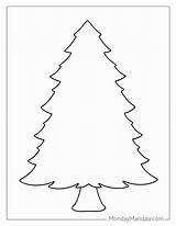 50 Christmas Tree Coloring Pages Free PDF Printables sketch template
