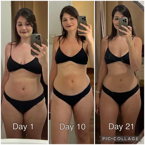 31F 5’8” Results from my first 21-day water fast : r/fasting