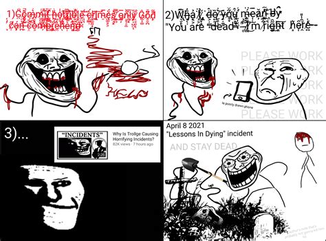 Trollface kills Trollge! (not really) : r/TrollFaceIncident