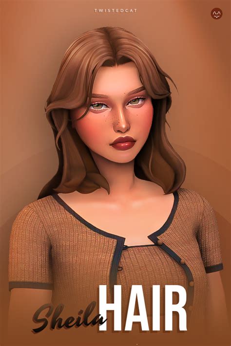 TwistedCat | creating Custom content for The Sims 4 | Patreon in 2023 | Sims hair, The sims 4 ...