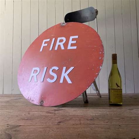 Fire Risk Sign