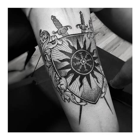 Shield Tattoo Ideas That Will Make You Feel Safer