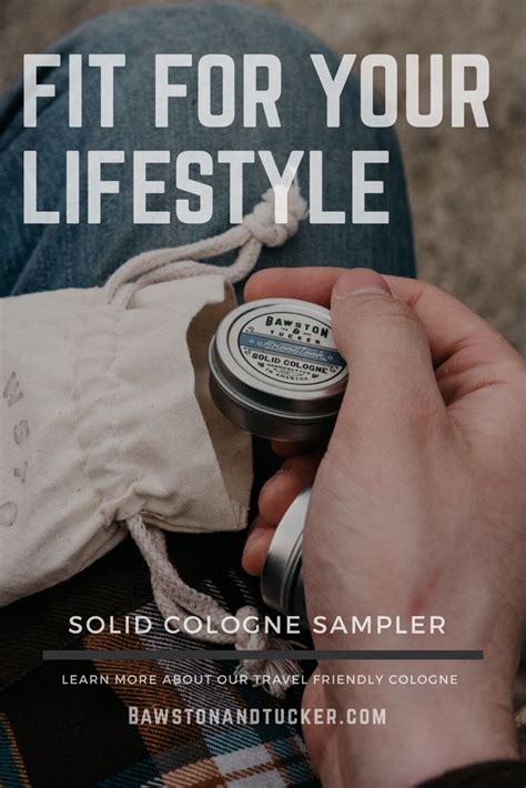 Solid Cologne Samples Set - 4 Mini Solids Sampler | Solid cologne, Men's grooming, Cologne