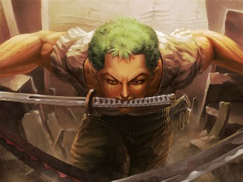 One Piece Zoro Hd Wallpaper 1920x1080