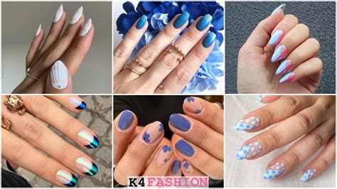 Blue Nail Art Designs - K4 Fashion