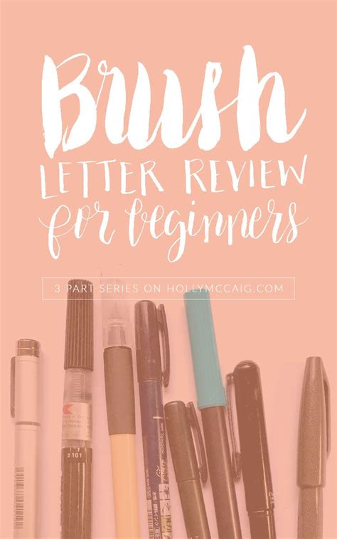 Brush Lettering Part 1 Pen Review | Brush lettering tutorial, Brush lettering, Lettering tutorial