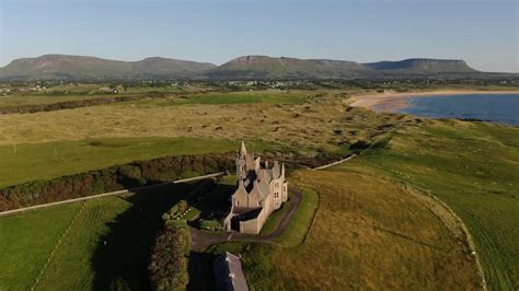 Classiebawn Castle & Benbulbin Mountain Co. Sligo Republic of Ireland ...