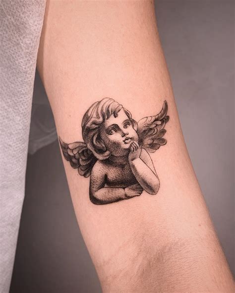 Cherub Tattoo Ideas Celebrating Angelic Beauty