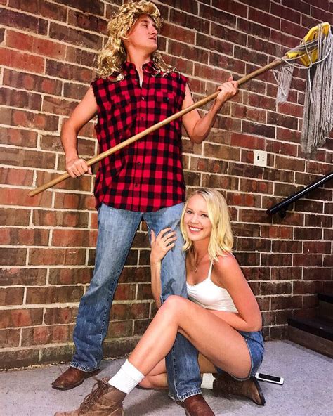 Joe Dirt and Brandy costume #couplescostumes #halloweencostume | Clever ...