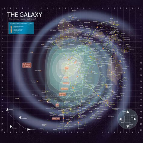 Star Wars -- Galaxy Map with BG by Offeye on DeviantArt