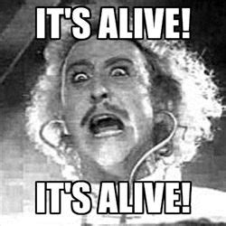 It's alive! | Memes in 2019 | Young frankenstein, Frankenstein, Loki