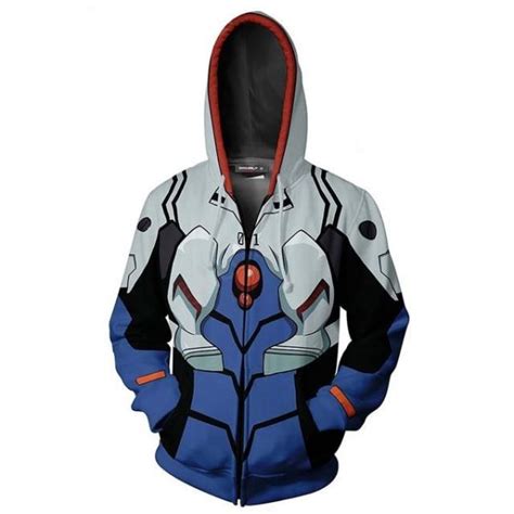 Evangelion Unit-01 Zipper Hoodie EVA Merch | Evangelion Merch