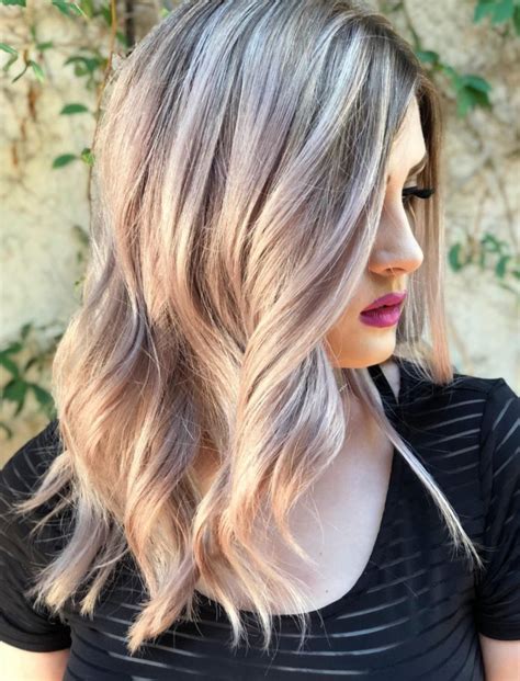 Champagne hair : 20 modèles de cheveux au couleur de la Champagne ...