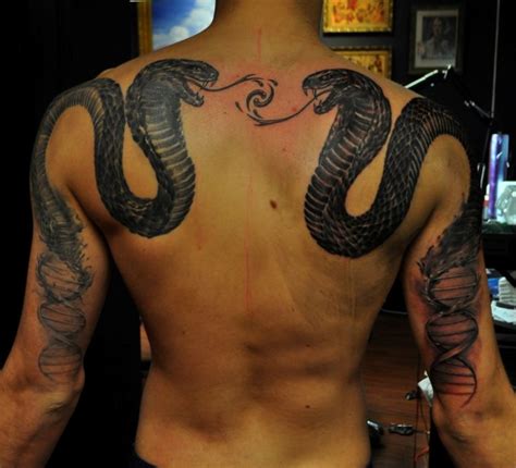 60 Classy Snake Tattoos For Back - Tattoo Designs – TattoosBag.com