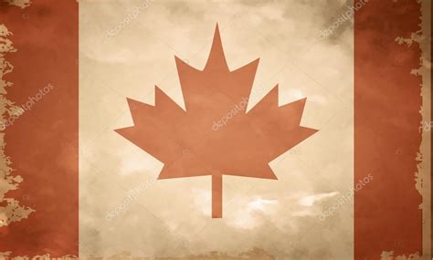 Canadian grunge flag — Stock Vector © bastinda18 #113215372