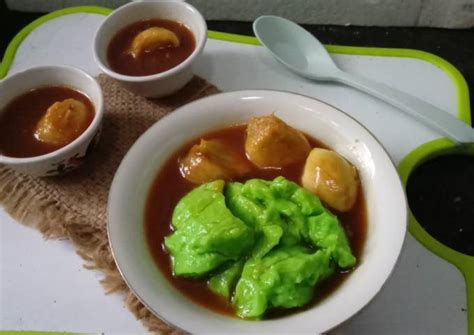 Resep Bubur SUM SUM pandan kinca durian 1 : 10 oleh Setya N - Cookpad