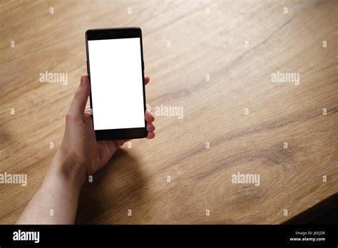 Blank white screen hi-res stock photography and images - Alamy